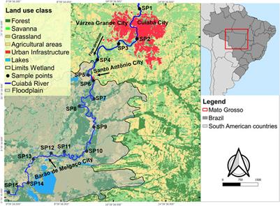 Microplastics in sediments of the Pantanal Wetlands, Brazil